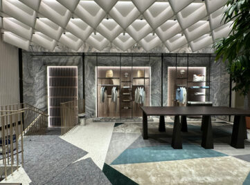 Boutique Canali, via Verri Milano