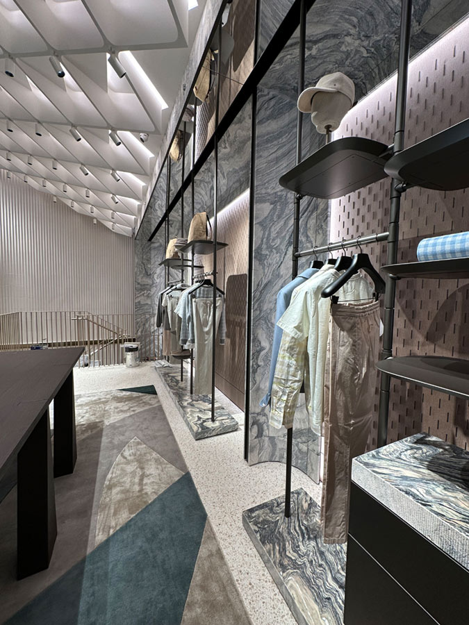 Boutique Canali, via Verri Milano