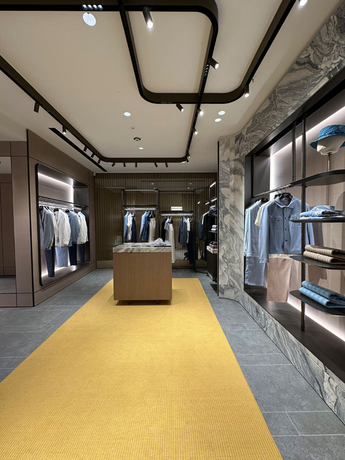 Boutique Canali, via Verri Milano